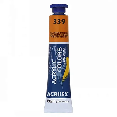TINTA ACRILICA P/TELA 020ML AMARELO INDIANO
