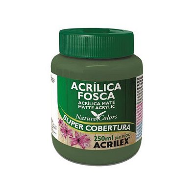 TINTA ACRILICA FOSCA 250ML VERDE MUSGO