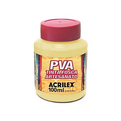 TINTA PVA FOSCA 100ML AMARELO BEBE