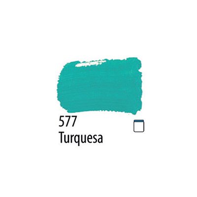 TINTA PVA FOSCA 037ML TURQUESA