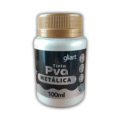 TINTA PVA METALICA 100ML OFF WHITTE