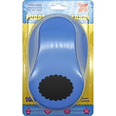 FURADOR DE EVA - OVAL ESCALOPADO76MM