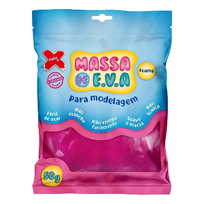 MASSA DE EVA 50G - PINK