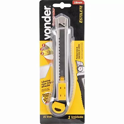 ESTILETE LARGO 18MM VDC-5 VONDER CONSTRUTOR