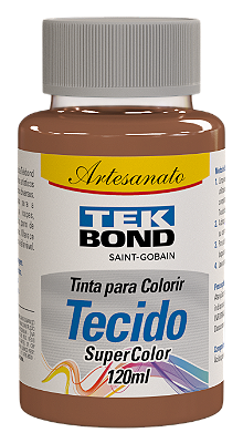 TINTA PARA TECIDO 120ML MARROM