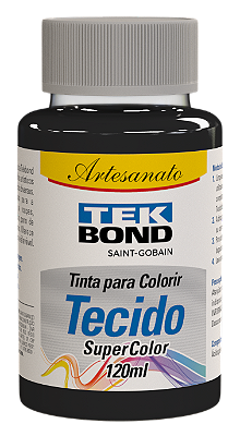TINTA PARA TECIDO 120ML PRETO
