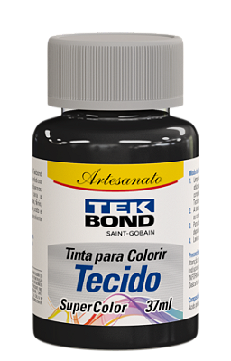 TINTA PARA TECIDO 037ML PRETO