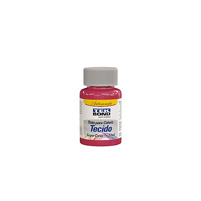 TINTA PARA TECIDO 037ML ROSA ROUGE