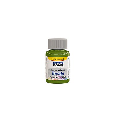 TINTA PARA TECIDO 037ML VERDE SAMAMBAIA