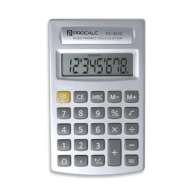 CALCULADORA PESSOAL PROCALC PC903S 08 DIGITOS