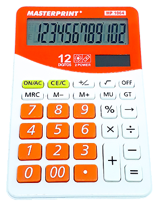 CALCULADORA DE MESA MASTERPRINT MP-1064 12 DIGITOS