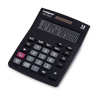 CALCULADORA MESA MAX MX-127 MAX 1 PC