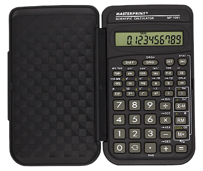 CALCULADORA MANUAL MP 1091 CIENTIFICA 10 DIGITOS