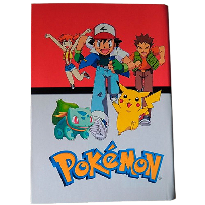 CADERNO BROCHURA C.D.1/4 096F POKEMON