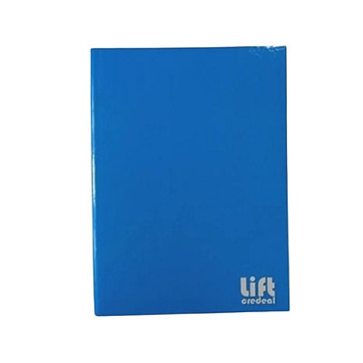 CADERNO BROCHURAO C.DURA 96F AZUL
