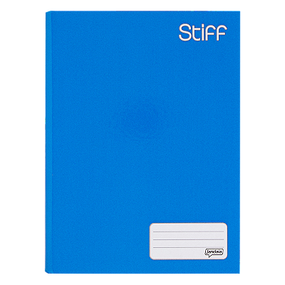 CADERNO BROCHURAO C.DURA 96F STIFF AZUL
