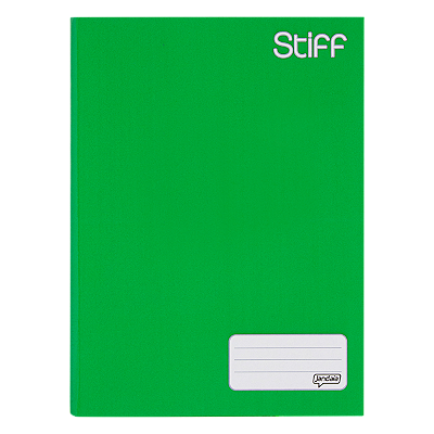 CADERNO BROCHURAO C.DURA 96F STIFF VERDE