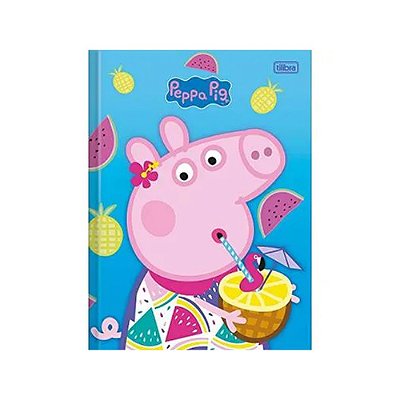 CADERNO BROCHURAO C.DURA 040 FOLHAS PEPPA