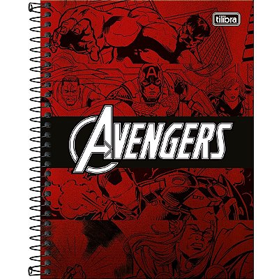 CADERNO UNIVERSITARIO C.DURA 160F/10M AVEN HERO