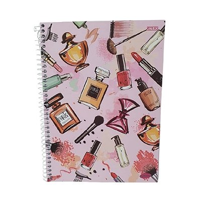 CADERNO UNIVERSITARIO C.DURA 200F/10M KBOM FEMININ