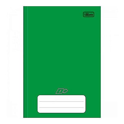 CADERNO BROCHURA C.D.1/4 096F VERDE