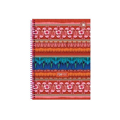 CADERNO UNIVERSITARIO C.DURA 400F/20M FASHION PRIN