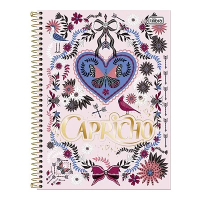 CADERNO UNIVERSITARIO CAPA DURA 320F/16M CAPRICHO