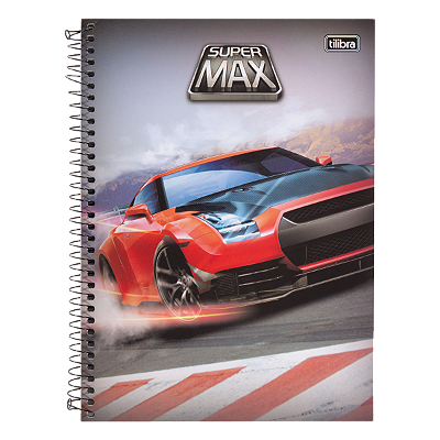 CADERNO UNIVERSITARIO CAPA DURA 96F SUPER MAX