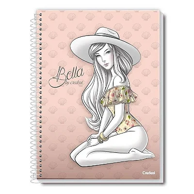 CADERNO UNIVERSITARIO C.DURA 256F/16M BELLA