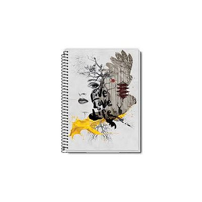 CADERNO UNIVERSITARIO C.DURA 160F/10M ARTS