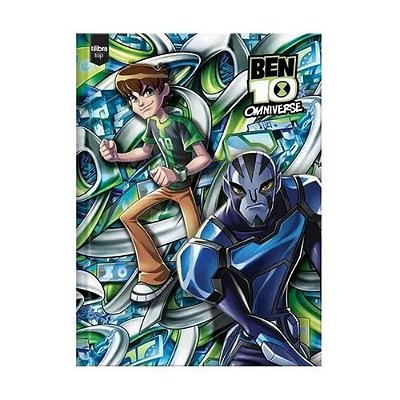 CADERNO BROCHURAO CAPA DURA 040 FOLHAS BEN 10