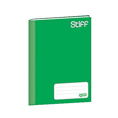CADERNO BROCHURA C.D.1/4 048F VERDE