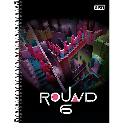CADERNO UNIVERSITARIO C.DURA 080F/01M ROUND