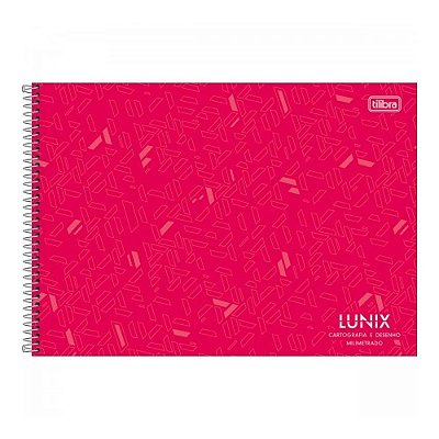 CADERNO CARTOGRAFIA CAPA DURA 60F LINUX