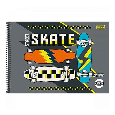 CADERNO CARTOGRAFIA CAPA DURA 80F S/S PEPPER