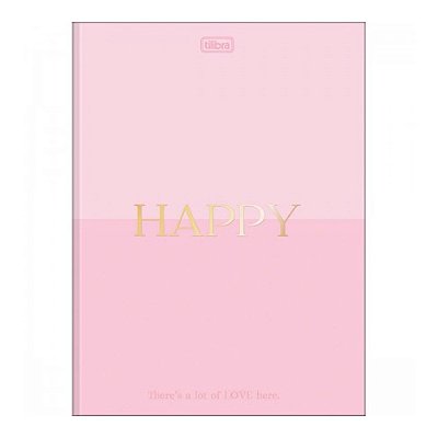CADERNO BROCHURAO CAPA DURA 080F HAPPY
