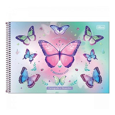 CADERNO CARTOGRAFIA C.DURA 80F DAISY