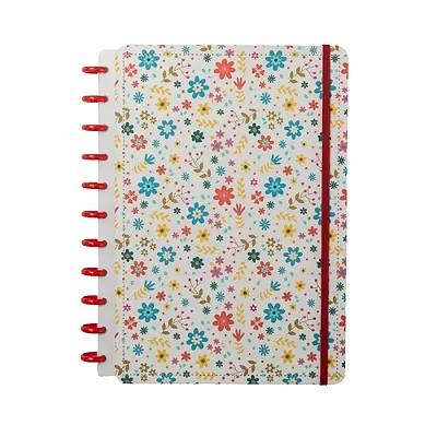 CADERNO INTELIGENTE DISKO GRANDE FLOWER