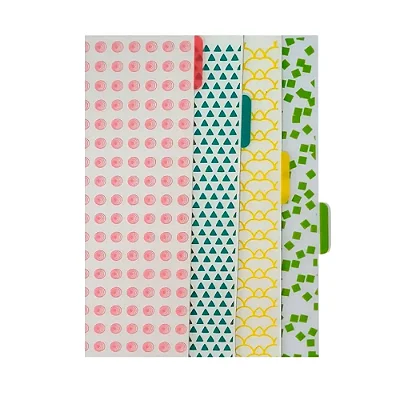 DIVISORIA CADERNO DISKO PP GEOMETRICA