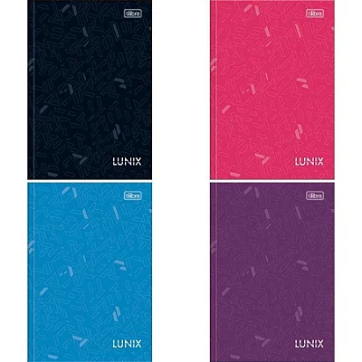 CADERNO BROCHURA C.D.1/4 040F LUNIX