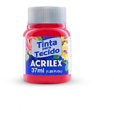 TINTA TECIDO FOSCA 037ML VERMELHO NATAL