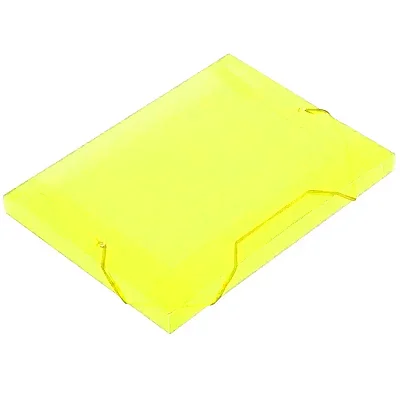 PASTA ABA ELASTICA LAMINADA 18MM AMARELA