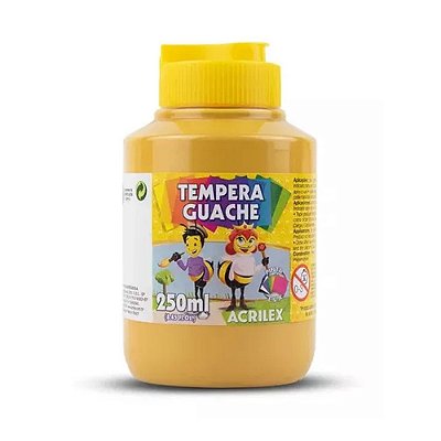 TINTA GUACHE 250ML AMARELO OCRE