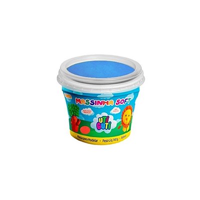 MASSA DE MODELAR SOFT POTE 140G AZUL CLARO