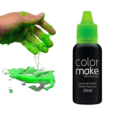 PINTURA FACIAL GOSMA ZUMBI 20ML VERDE