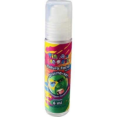 PINTURA FACIAL ROLL ON 6ML BRANCA
