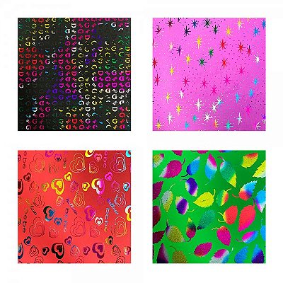 EVA ESTAMPADO TECIDO CONFETTI 40X60X02CM CORES