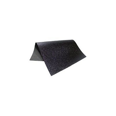 EVA GLITTER PRETO 40X60CM