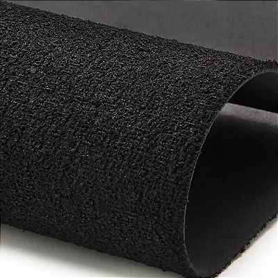 EVA ATOALHADO 400X600X02MM PRETO