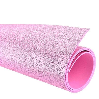 EVA GLITTER PINK 40X48CM